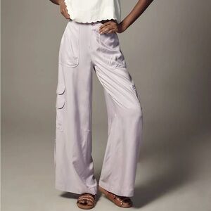 🪻Anthropologie | 6 Petite | Palazzo Utility Pants